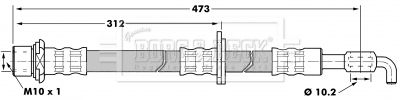 BORG & BECK stabdžių žarnelė BBH7221